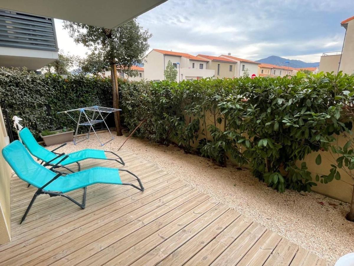 Appartement 3 Pieces Avec Terrasse Et Jardin, Proche Plage Et Commerces, 2 Parkings, Argeles-Sur-Mer - Fr-1-225-773 Esterno foto